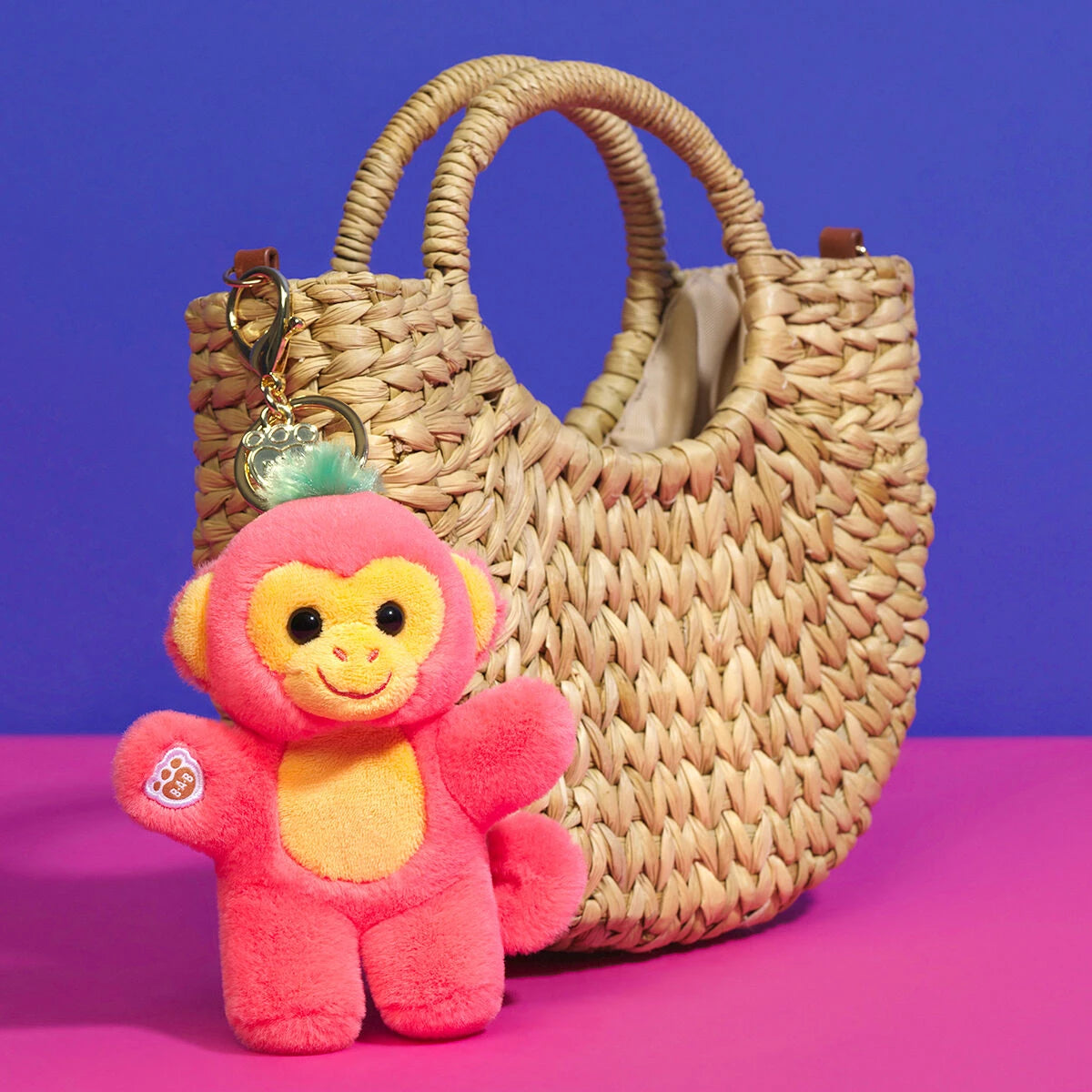 Mango Monkey Bag Charm | Build-A-Bear - US 6404