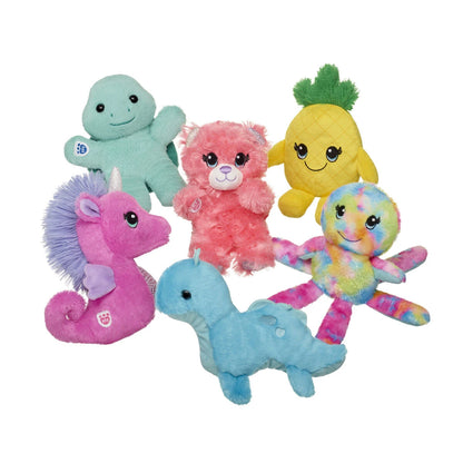 Mini Beans Rainbow Octopus Stuffed Animal - US 6829