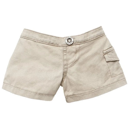 Tiny Pocket Khaki Shorts for Stuffed Animals | Build-A-Bear® - US 3633