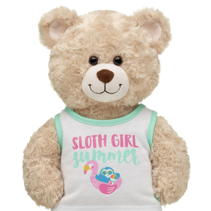 Sloth Girl Summer Tank for Plush Toys | Build-A-Bear® - US 3385
