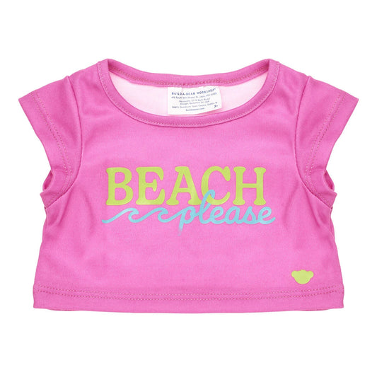 Beach Please T-Shirt for Stuffed Animals | Build-A-Bear® - US 8740