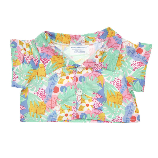 Tropical Button Down Shirt for Plush Toys | Build-A-Bear® - US 5705