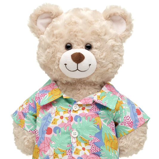 Tropical Button Down Shirt for Plush Toys | Build-A-Bear® - US 5705