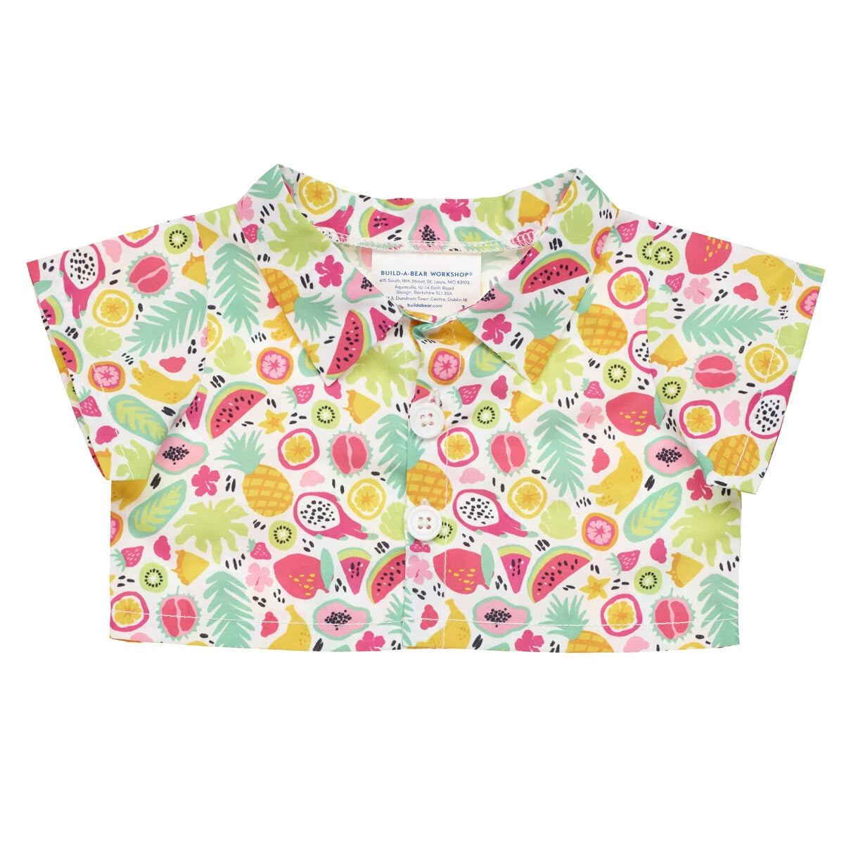 Fruit Print Shirt for Plush Toys | Build-A-Bear® - US 8025