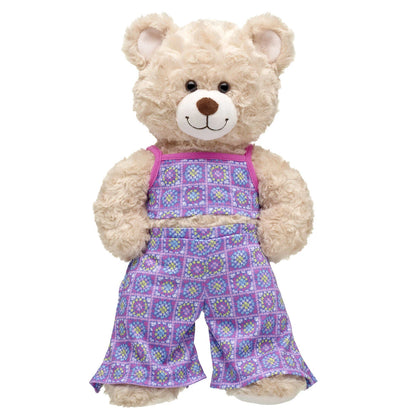 Plush Purple Crochet Jumpsuit Set for Stuffed Animals | Build-A-Bear® - US 2188