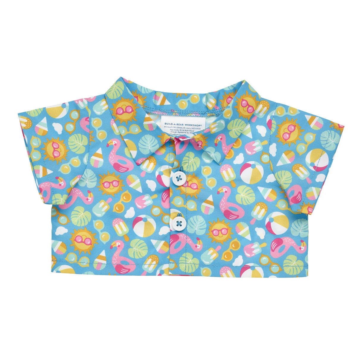 Summer Camp Shirt for Plush Toys | Build-A-Bear® - US 9773