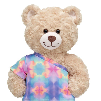 One-Shoulder Tie-Dye Top for Plush Toys - US 6591