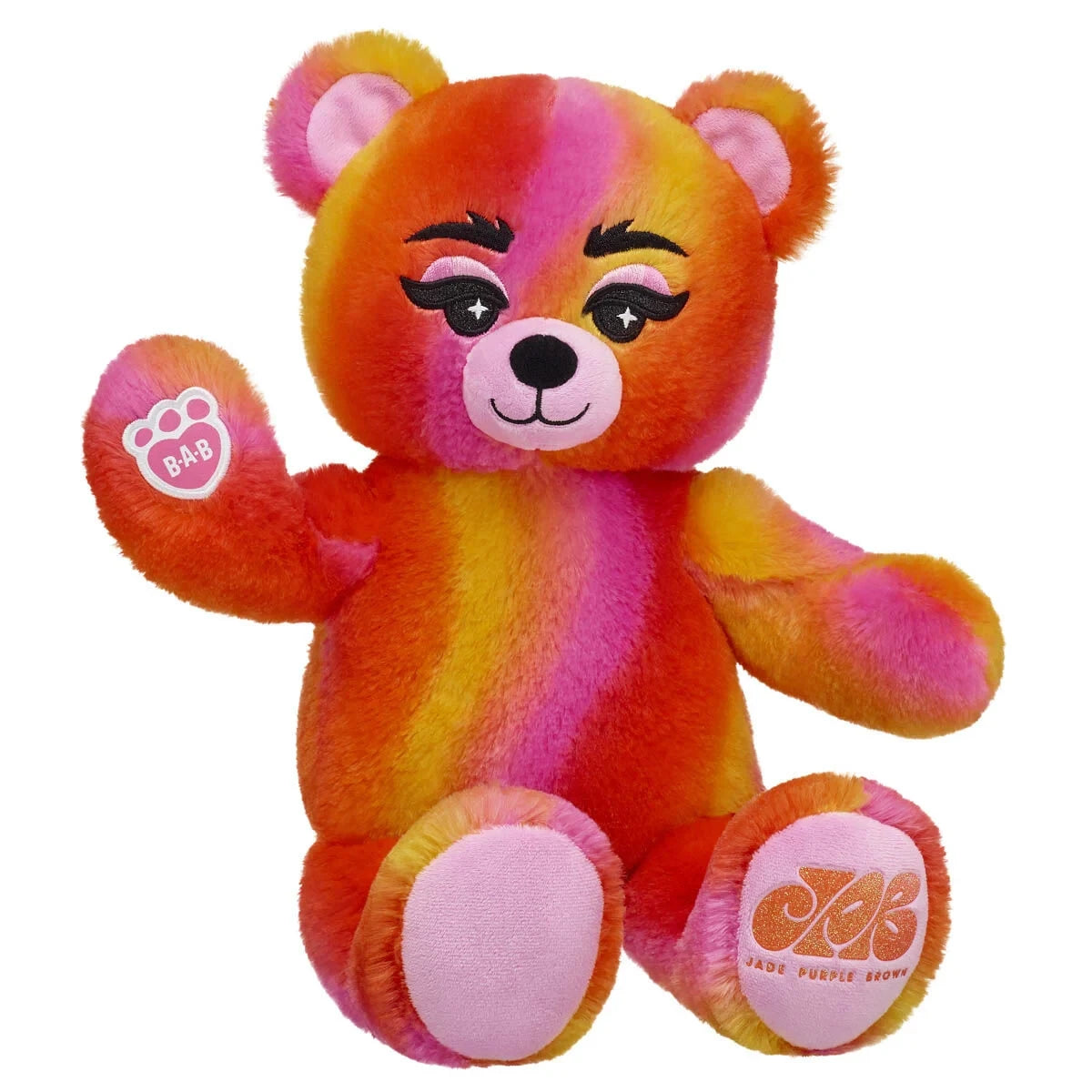 Vibe Out Bear by Jade Purple Brown | Build-A-Bear® - US 7634