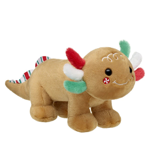 Gingerbread Axolotl Stuffed Animal - US 5818