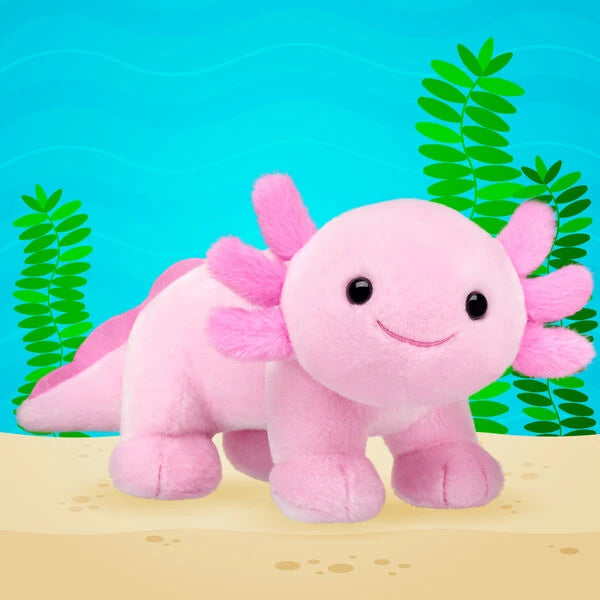 Pink Axolotl Stuffed Animal | Build-A-Bear® - US 3661