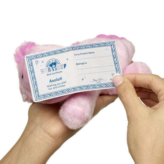 Mini Beans Axolotl Plush Toy | Build-A-Bear® - US 7621