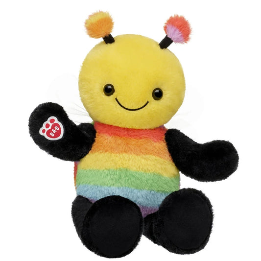 Rainbow Bee Stuffed Animal | Build-A-Bear® - US 6590
