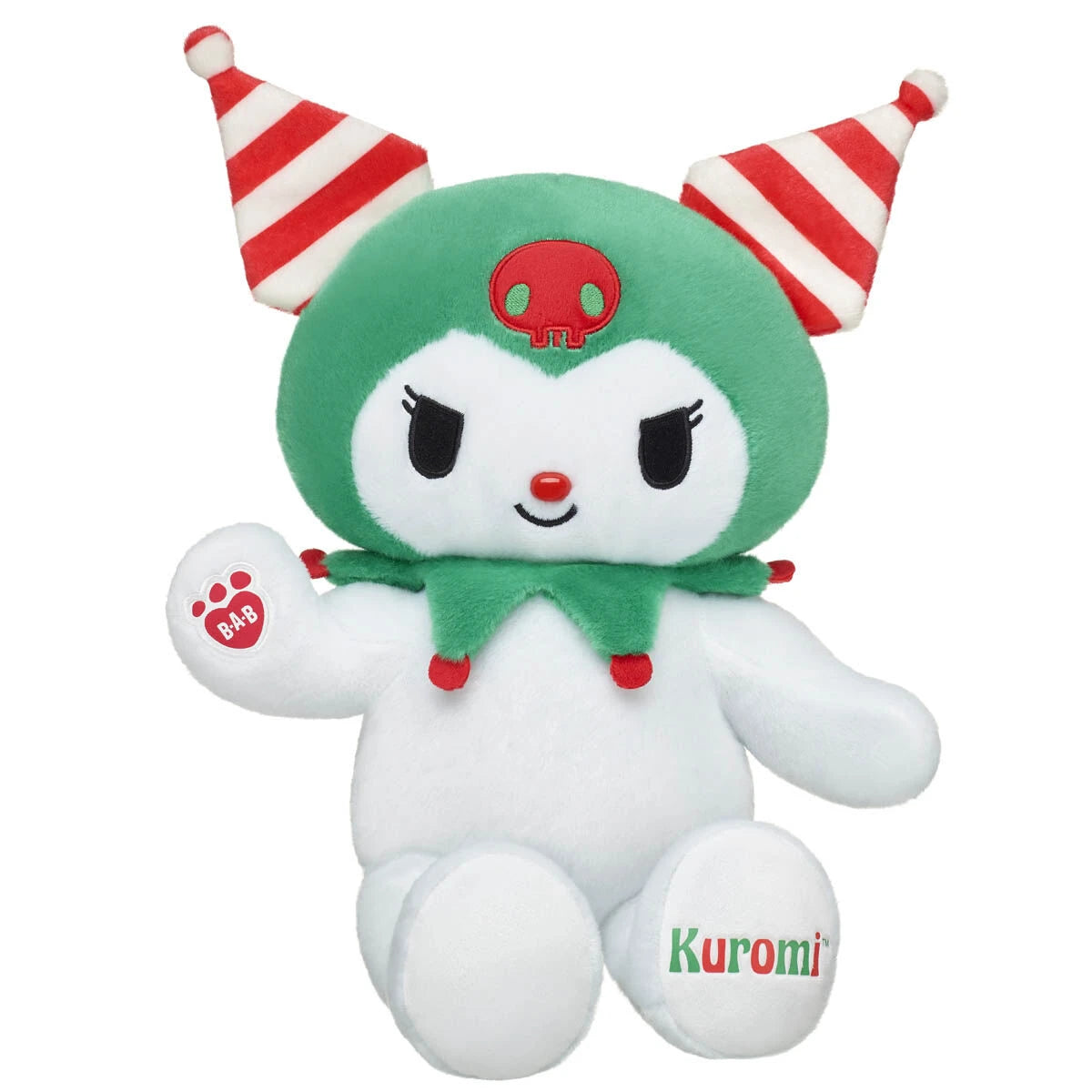 Hello Kitty® and Friends Candy Cane Kuromi™ Plush | Build-A-Bear® - US 2233
