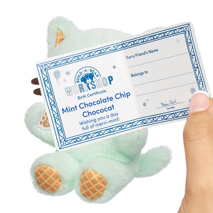 Build-A-Bear Mini Beans Mint Chocolate Chip Chococat | Build-A-Bear - US 1442