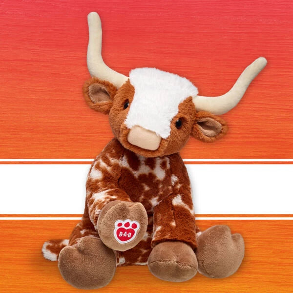 Longhorn Cow Stuffed Animal | Build-A-Bear® - US 6037