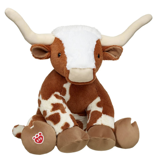 Giant Longhorn Cow Stuffed Animal | Build-A-Bear® - US 2284