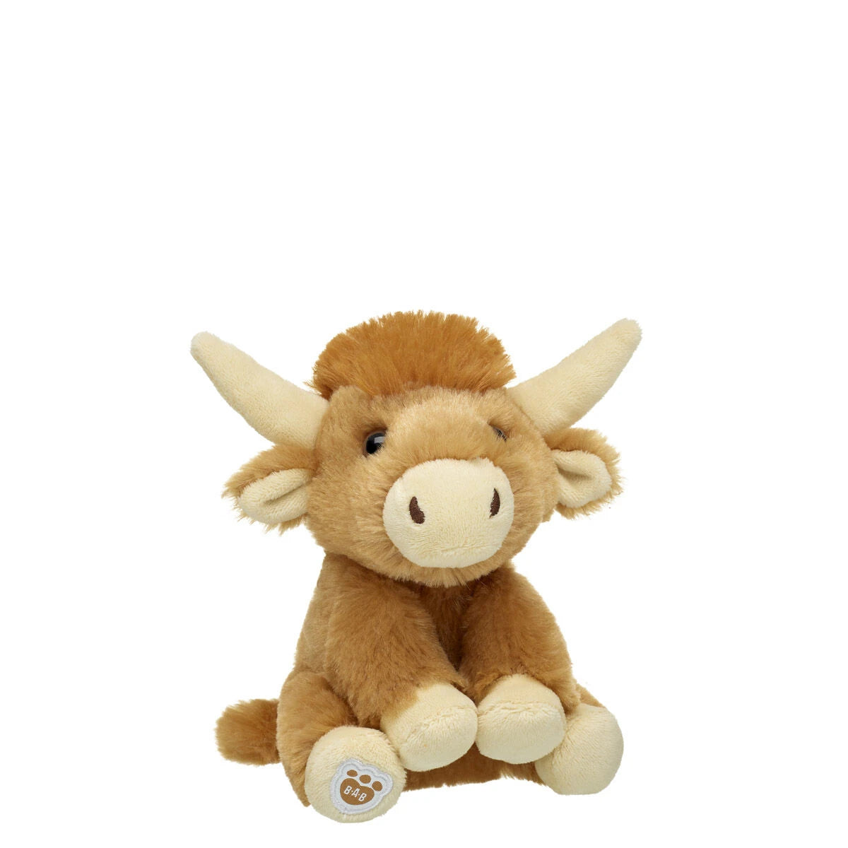 Mini Beans Shaggy Highland Cow Stuffed Animal | Build-A-Bear - US 1516