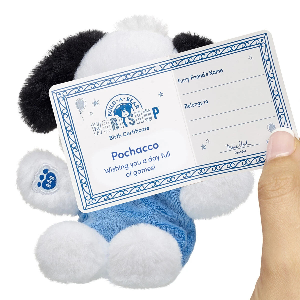 Mini Beans® Hello Kitty® and Friends Pochacco™ Plush | Build-A-Bear - US 5421
