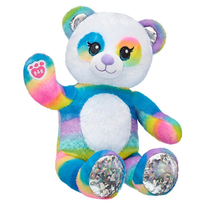 Rainbow Panda Plush Toy | Shop Rainbow Friends at Build-A-Bear® - US 3163