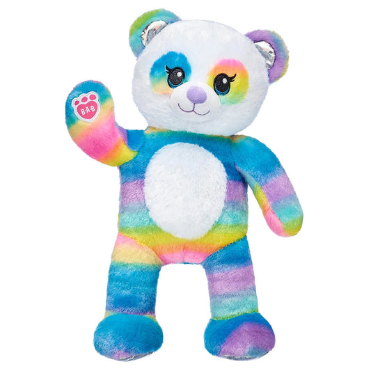 Rainbow Panda Plush Toy | Shop Rainbow Friends at Build-A-Bear® - US 3163