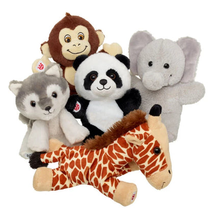 Build-A-Bear Mini Beans Wolf Pup Stuffed Animal | Build-A-Bear® - US 2041