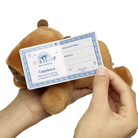 Mini Beans Capybara Stuffed Animal | Limited Edition - US 4967