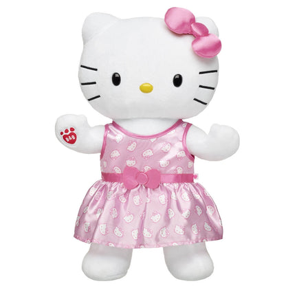 Pink Bow Hello Kitty® Plush Pink Dress Set | Build-A-Bear® - US 2346