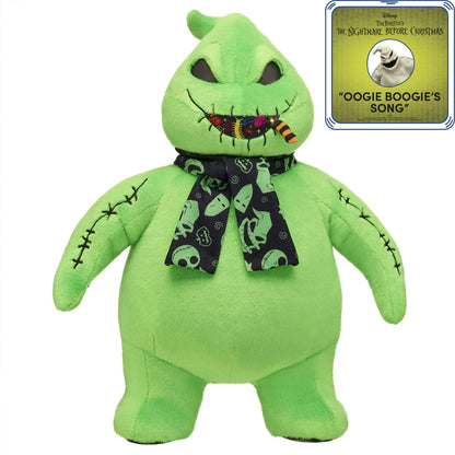 Disney Tim Burton's The Nightmare Before Christmas Neon Oogie Boogie Plush Gift Set with Sound | Build-A-Bear® - US 1113