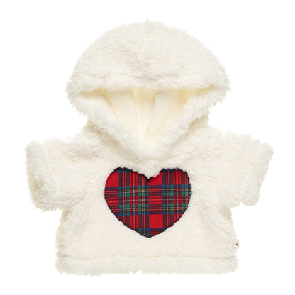 Tartan Heart Hoodie for Plush Toys | Build-A-Bear® - US 5363