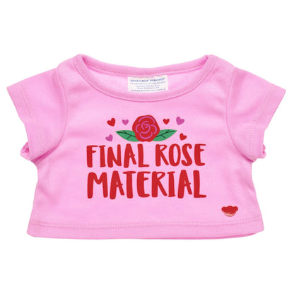 Final Rose Material T-Shirt for Plush Toys | Build-A-Bear® - US 7926