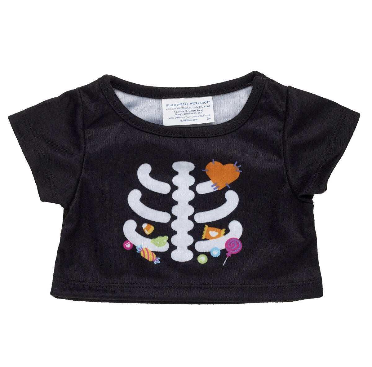 Skeleton Candy T-Shirt for Plush Toys | Build-A-Bear® - US 6257
