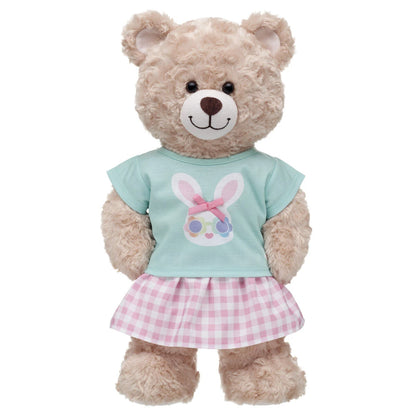 Gingham Bunny Easter Outfit 2 pc. | Build-A-Bear - US 6044