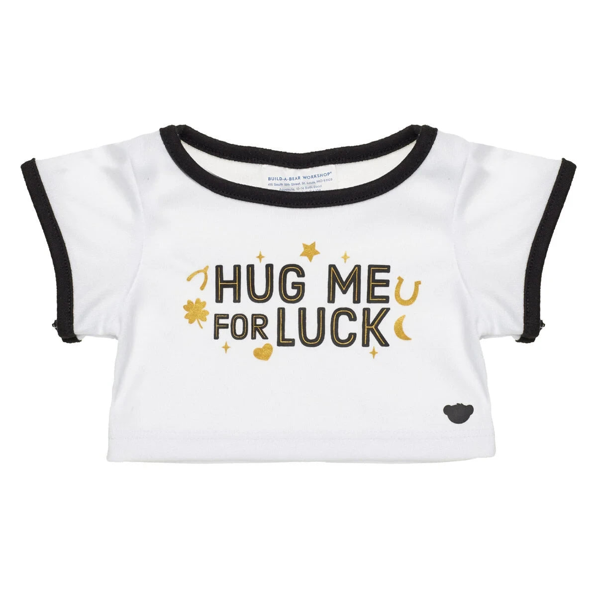 "Hug Me for Luck" T-Shirt for Plush Toys | Build-A-Bear® - US 7642