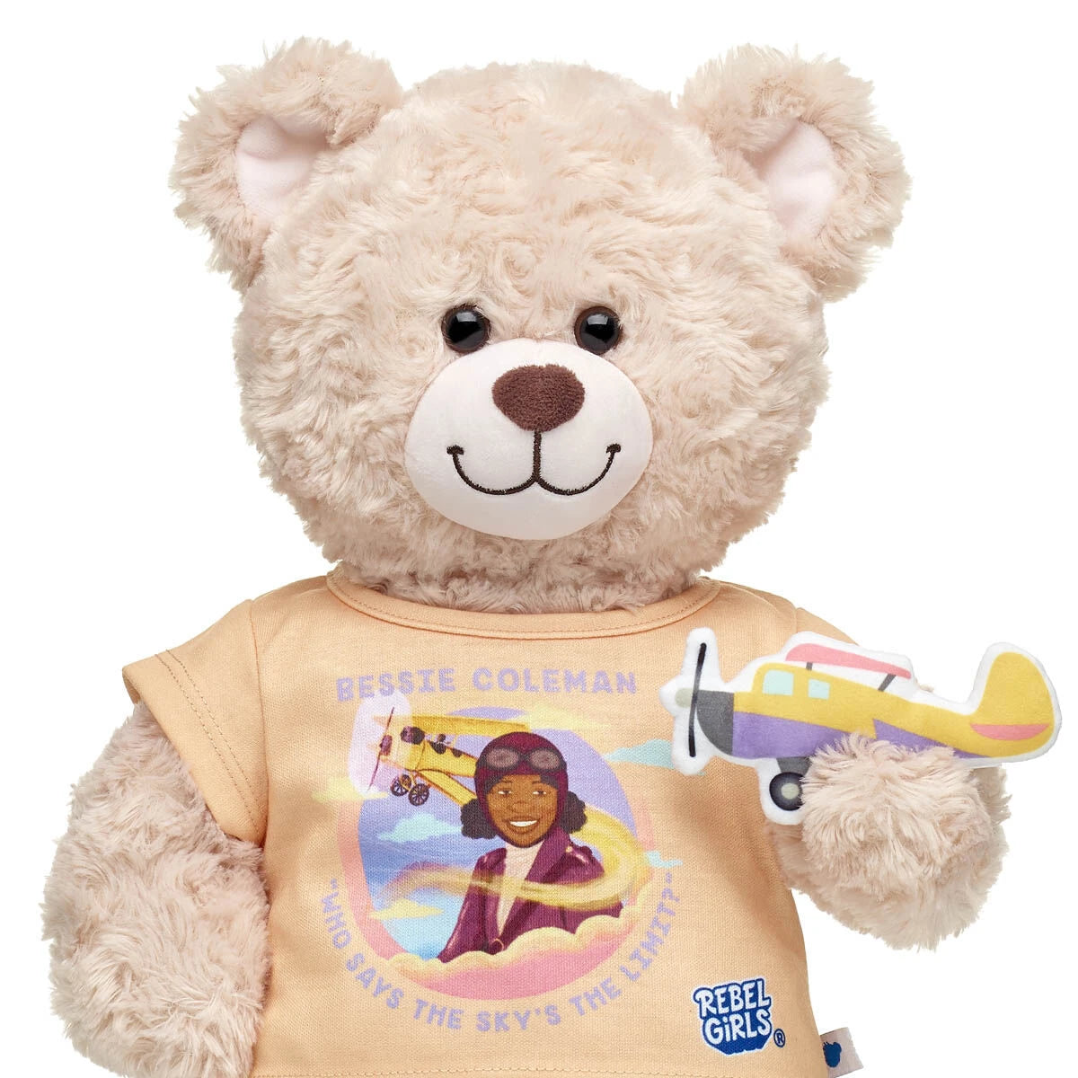 Rebel Girls Bessie Coleman T-Shirt | Shop at Build-A-Bear® - US 7203