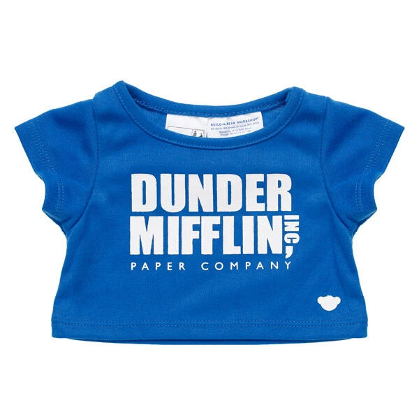 The Office Dunder Mifflin T-Shirt for Stuffed Animals | Build-A-Bear® - US 6624