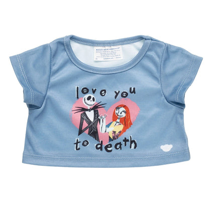 Nightmare Before Christmas Valentine's Tee for Plush Toys | Build-A-Bear® - US 9755