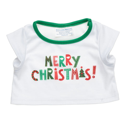 Merry Christmas T-Shirt for Stuffed Animals | Build-A-Bear® - US 5187