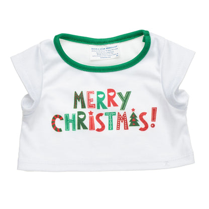 Merry Christmas T-Shirt for Stuffed Animals | Build-A-Bear® - US 2948
