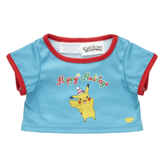 Pokémon Happy Holidays Tee for Plush Toys | Build-A-Bear® - US 3951
