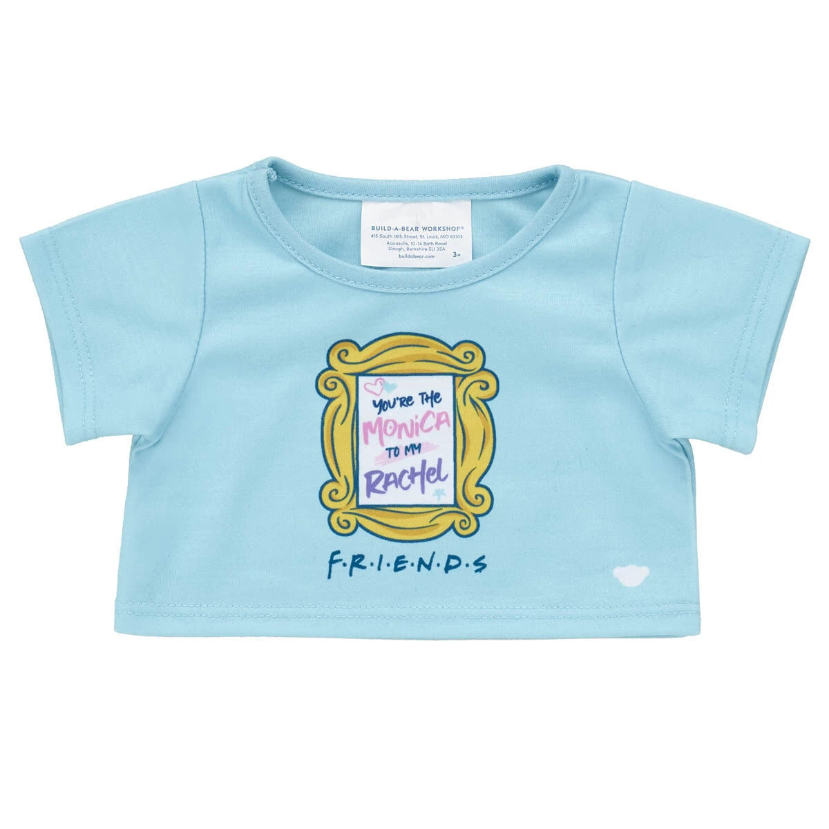 "You're the Monica to My Rachel" T-Shirt for Stuffed Animals | Build-A-Bear® - US 4490