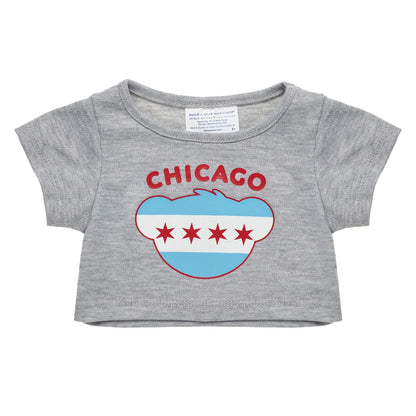 Chicago Flag T-Shirt | Build-A-Bear - US 4382