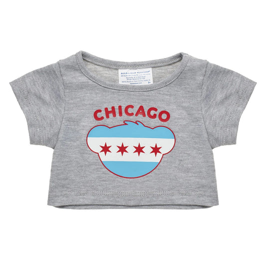 Chicago Flag T-Shirt | Build-A-Bear - US 4382