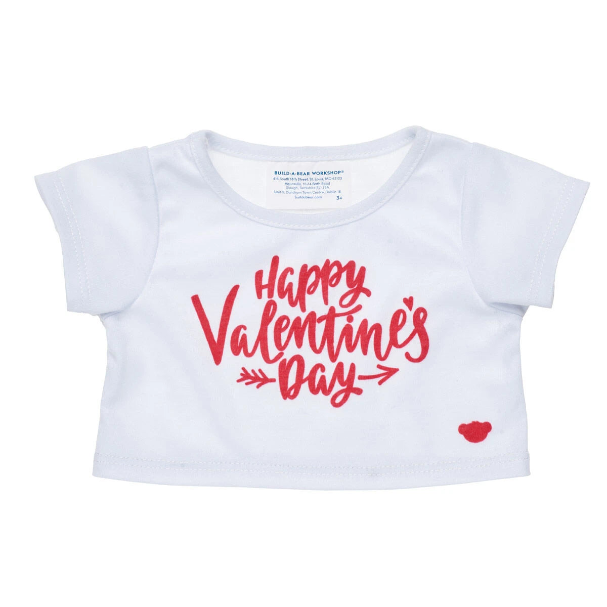 Happy Valentine's Day T-Shirt | Build-A-Bear - US 7624