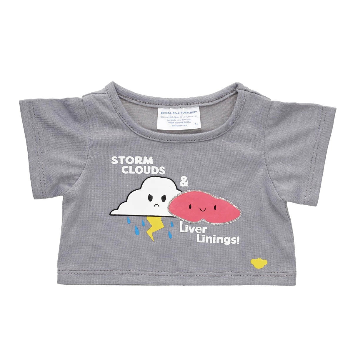 Liver Linings T-Shirt for Stuffed Animals | Shop at Build-A-Bear® - US 2437