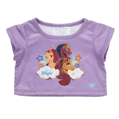 Afro Unicorn® Plush "Made of Magic" T-Shirt | Build-A-Bear® - US 6953