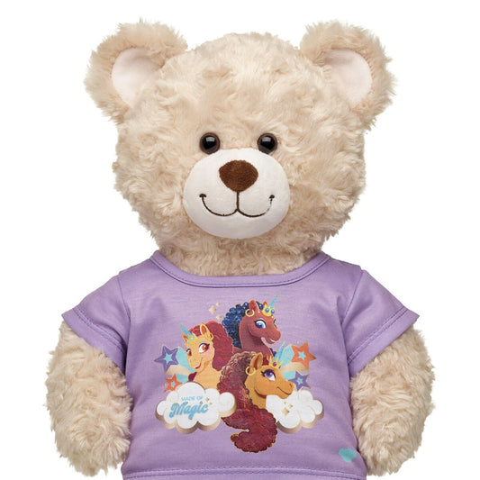 Afro Unicorn® Plush "Made of Magic" T-Shirt | Build-A-Bear® - US 6953
