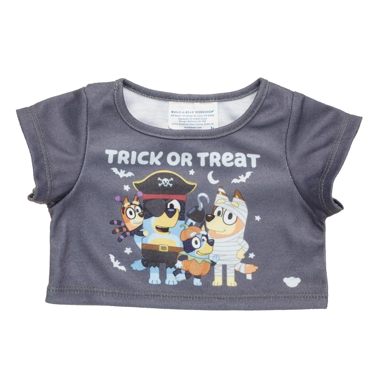 Bluey Trick or Treat T-Shirt for Plush Toys | Build-A-Bear® - US 3836