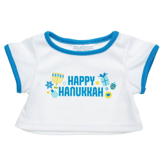 Happy Hanukkah T-Shirt for Stuffed Animals | Build-A-Bear® - US 1502