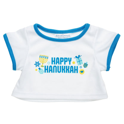 Happy Hanukkah T-Shirt for Stuffed Animals | Build-A-Bear® - US 1526