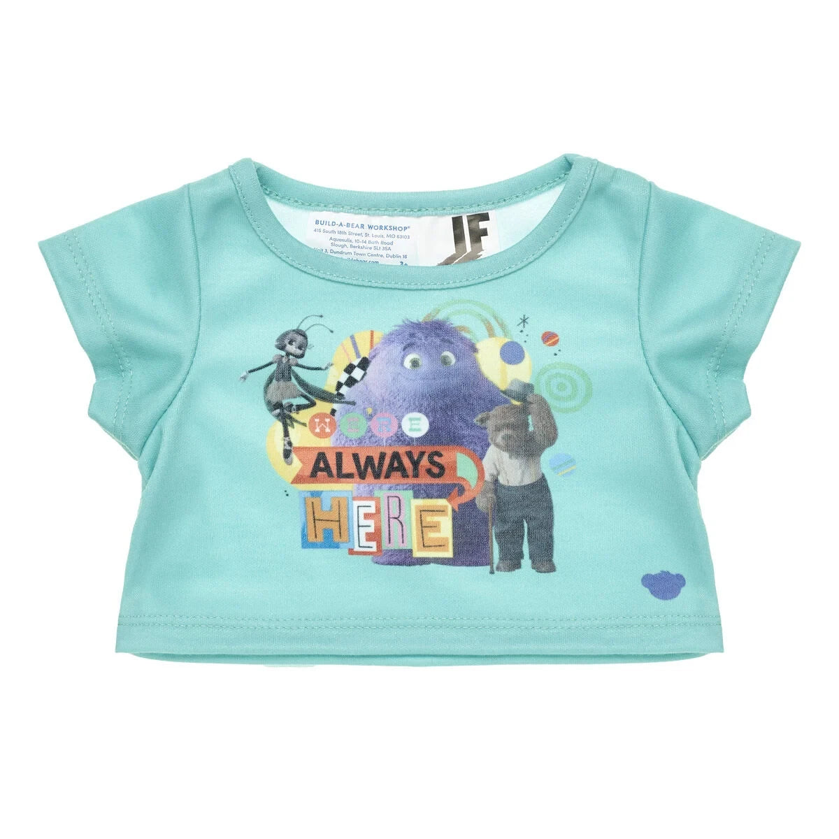 IF Movie "We're Always Here" T-Shirt for Plush Toys - US 2957